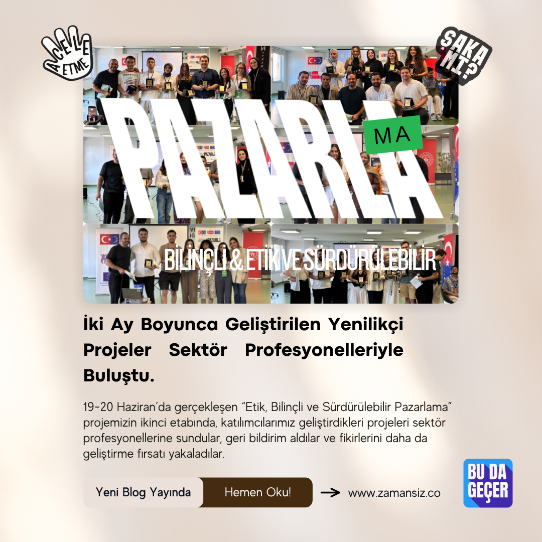 İki Ay Boyunca Geliştirilen Yenilikçi Projeler Sektör Profesyonelleriyle Buluştu.